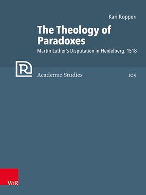 cover image of The Theology of Paradoxes